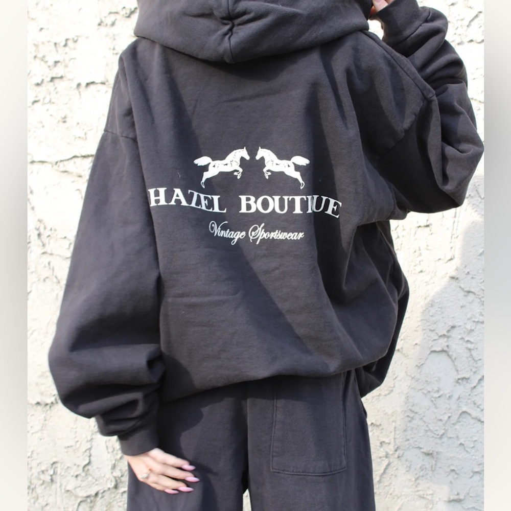 Hazel Boutique Onyx Sportswear Hoodie